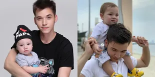 FOTO: Kebersamaan Stefan William dan Baby Lucio, Bikin Meleleh
