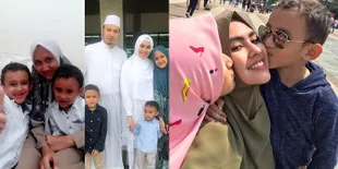 Foto Kedekatan Kartika Putri Dengan Anak-Anak Habib Usman, Manis