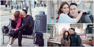 FOTO: Kehangatan Sara Wijayanto & Demian Saat Liburan di Amerika