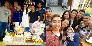 FOTO: Kejutan & Pesta Perayaan Ulang Tahun Luna Maya, Ramai Abis
