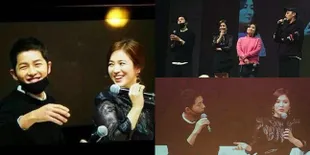 FOTO: Kejutan Kedatangan Song Joong Ki di Fanmeet Song Hye Kyo