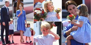 FOTO: Keluarga Bahagia, Kate Middleton & William Kompak & Serasi