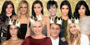 FOTO: Keluarga Kardashian vs Hadid, Siapa Jawara di Hollywood?