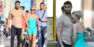 FOTO: Kemesraan Britney Spears & Brondongnya di Disneyland, Manis