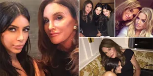 FOTO: Kemesraan Caitlyn Jenner - Keluarga Kardashian, Bikin Mewek