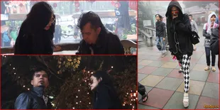 Foto Kemesraan Mulan Jameela dan Ahmad Dhani di Taman Safari