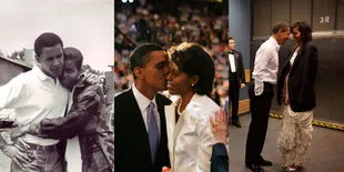 Foto Kemesraan Obama-Michelle Tahun ke Tahun, Bukti Cinta Sejati