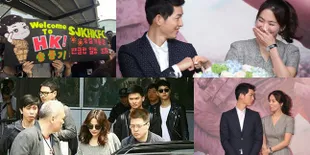 FOTO: Kemesraan Song Joong Ki & Song Hye Gyo, Gegerkan Hong Kong