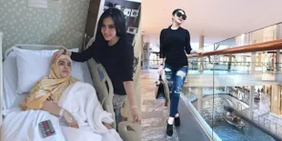 FOTO: Kemewahan Syahrini Saat Temani Adiknya Operasi di Singapura