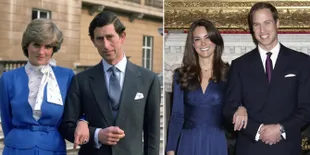 FOTO: Kemiripan Diana - Charles & Kate - William, Romantis Manis!
