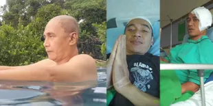 FOTO Kenangan Agung Hercules Kala Berjuang Untuk Sembuh Dari Kanker Otak, Semangat