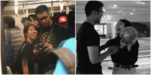 FOTO Kencan Febby Rastanty & Pacar, Lihat Coldplay - Main Bowling