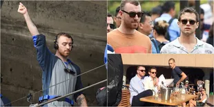 FOTO: Kencan Sam Smith & Brandon Flynn, Gandengan - Joget Manja