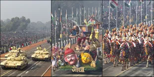 FOTO: Keren, Inilah Pawai Peringatan Hari Republik di India