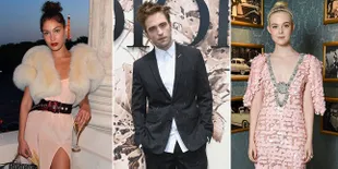 FOTO: Kerennya Gaya Robert Pattinson - Bella Hadid di PFW 2017