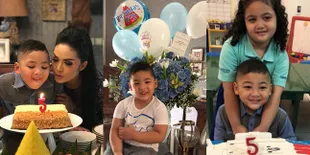 FOTO: Keseruan Ultah Kellen Putra Bungsu Krisdayanti & Raul Lemos