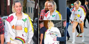 FOTO: Ketika Miley Cyrus Terang-Terangan Support LGBTQ Pride