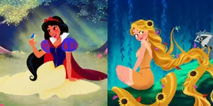 Foto: Ketika Princess Disney Bertukar Peran, Apa Jadinya?
