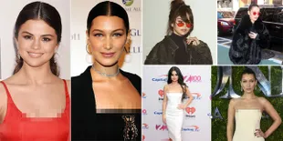 FOTO: Ketika Selena Gomez 'Jiplak' Gaya Bella Hadid, Cantik Mana?