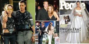 Kisah Cinta Jolie & Brad Pitt, Dari Isu Selingkuh - Jadi Mantan