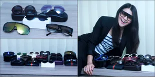 Foto: Koleksi Kacamata Indah Dewi Pertiwi, Ada Yang 10 Jutaan Lho