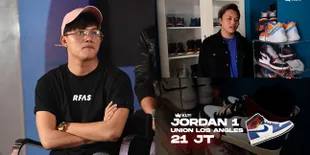 FOTO Koleksi Sneakers Rizky Febian Anak Sule, Harganya Mulai dari Jutaan Sampai Puluhan Juta