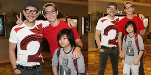 FOTO: Kompak! Ferry dan Raoul Salim Hadiri Screening Film Brandon