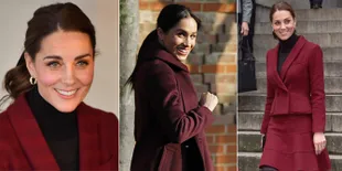 FOTO: Kompaknya Gaya Musim Dingin Kate Middleton & Meghan Markle