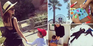 FOTO: Kompaknya Miranda Kerr & Si Kecil Flynn Bloom, So Sweet!