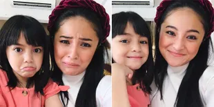 FOTO: Kompaknya Selfie Marshanda & Sienna, Bak Pinang Dibelah Dua