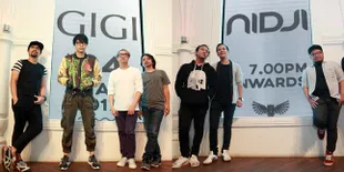 FOTO Konser Bareng Gigi, Nidji Mengaku Sudah Jadi Fans Sejak Dulu