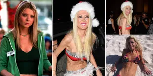 FOTO: Kurus Kebangetan, Kondisi Tubuh Tara Reid Bikin Prihatin