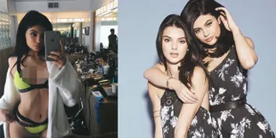 FOTO: Kylie Jenner Kolaborasi Bareng Kendall di Pemotretan Bikini
