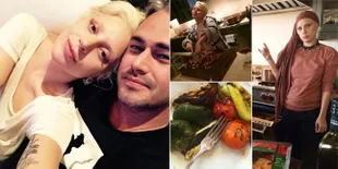 FOTO: Lady Gaga Saat Sibuk di Dapur, Masakannya Bikin Ngiler!
