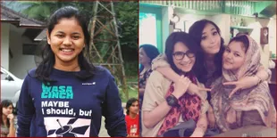 FOTO: Lama Hilang, Diva Nadia Kini Jadi Ibu Satu Anak Berkerudung