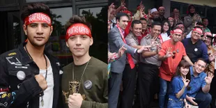 FOTO Lawan Narkoba, Sederet Artis Ini Berkumpul Tanda Tangani MoU