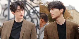 FOTO: Lee Dong Wook di Paris Fashion Week, Style GOBLIN Banget