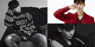 FOTO: Lee Jong Suk Ganteng & Menggoda di Pemotretan Terbaru