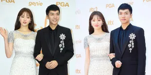 FOTO: Lee Seung Gi - Lee Sung Kyung Bak Pengantin di Red Carpet