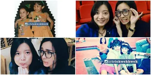 [FOTO] Leony & Dea Ananda Trio Kwek Kwek Makin Cantik Saat Dewasa