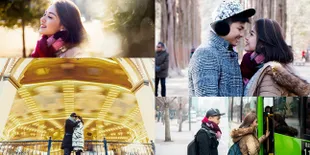 FOTO: Liburan Chelsea Olivia - Glenn, Seolah Syuting Drama Korea