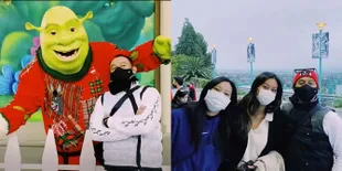 Foto Liburan Dipo Latief di Amerika Bersama Dua Anak Cantiknya, Bagai Jagain Para Princess 