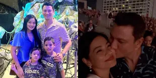 Foto Liburan Keluarga Titi Kamal dan Christian Sugiono ke Singapura, Ciuman Romantis Pertama di 2023 - Tak Sengaja Ketemu Carissa Putri