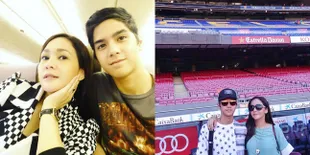 FOTO: Liburan Maia - Al Ghazali ke Eropa, Manis Mesra Berdua