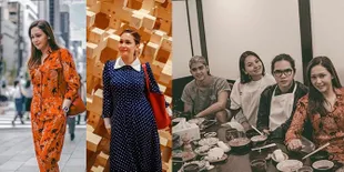 FOTO Liburan Maia Estianty, Al dan Dul ke Jepang, Seru di Tokyo
