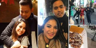 Foto Liburan Romantis Chacha Frederica & Suami, Hangatkan Amerika