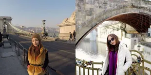 FOTO: Liburan Tahun Baru Nikita Willy Nikmati Dingin Eropa Tengah