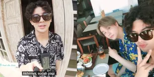 Foto Yunhyeong dan Jinhwan iKON di Bali, Belajar Selancar Sampai Lecet - Jago Nawar