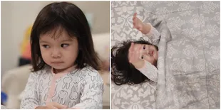 FOTO: Lirikan Sampai Ekspresi Menggemaskan Baby Gempi, Lucu!