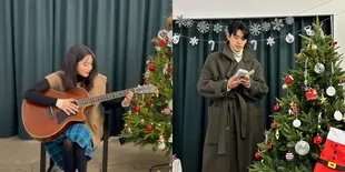 Foto Lovestagram Shin Min Ah dan Kim Woo Bin Rayakan Natal, Bikin Baper Biarpun Nggak Selfie Bareng